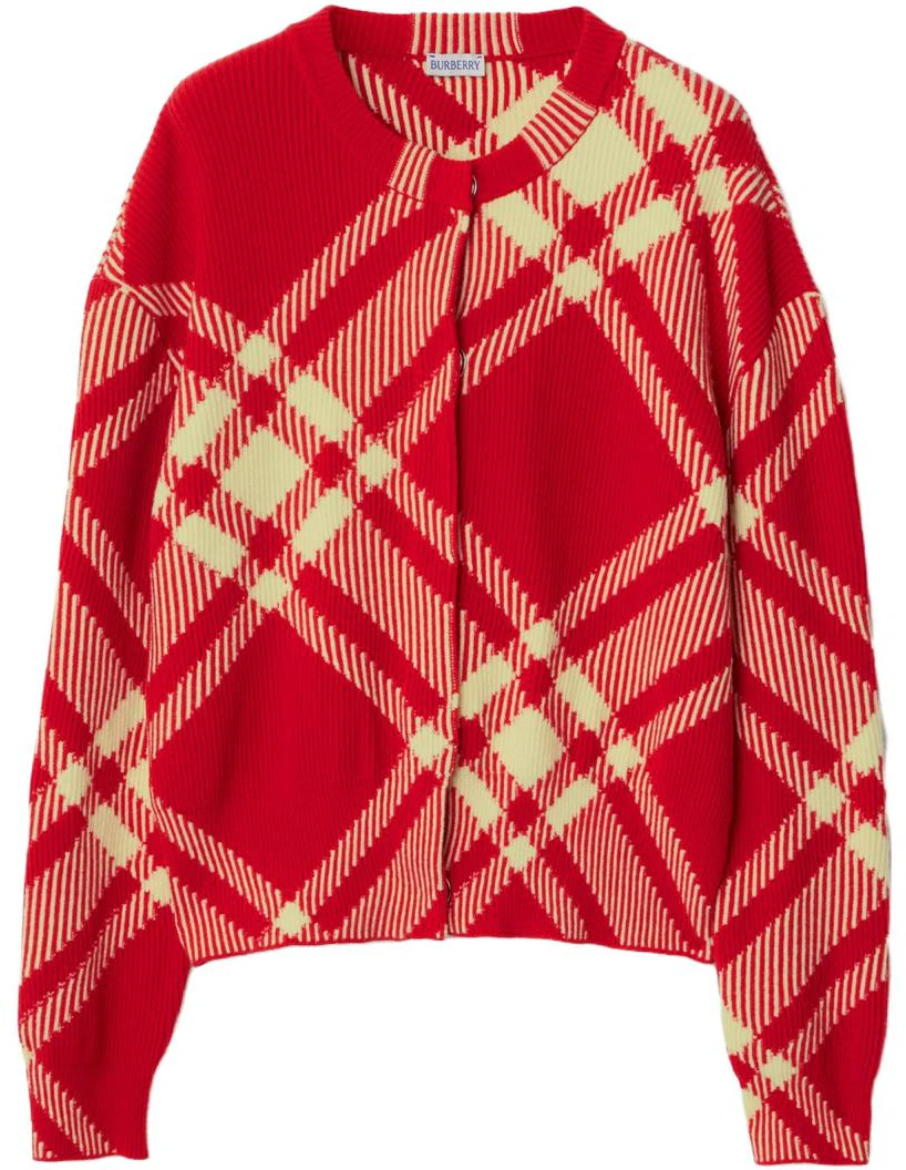 women-burberry-red-checkered-button-up-crewneck-knit-long-sleeve-sweater-80827531