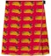 Order (W) Falda Mini Casual Roja con Estampado de Patos de Burberry. 80772851