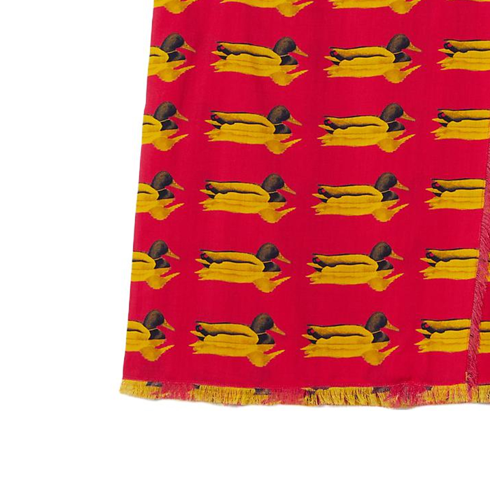 Details for (W) Burberry 紅色鴨子印花休閒迷你裙 80772851