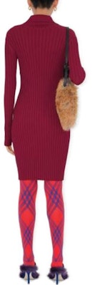 (W) Vestido Midi Rojo de Manga Larga con Cremallera Burberry EKD Mezcla de Viscosa. 80847091 Shop (W) Vestido Midi Rojo de Manga Larga con Cremallera Burberry EKD Mezcla de Viscosa. 80847091