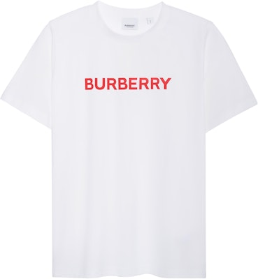 (W) Burberry Kaos Crewneck Merah Logo Huruf SS23 Regular Fit. 80709731 Buy (W) Burberry Kaos Crewneck Merah Logo Huruf SS23 Regular Fit. 80709731