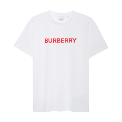 (Women) Burberry Red Letter Logo Crewneck T-Shirt SS23 Regular Fit. 80709731