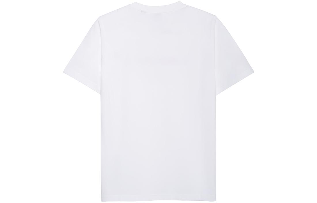 Lookbook (W) Burberry Kaos Crewneck Merah Logo Huruf SS23 Regular Fit. 80709731