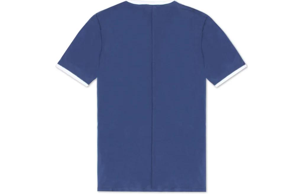 (Women) Burberry  Regular Fit Logo Embroidered T-Shirt Blue. 80356021 圖 3