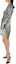 Purchase (Women) Burberry Silver Long-Sleeve Midi Dress with Stand Collar. 40683961