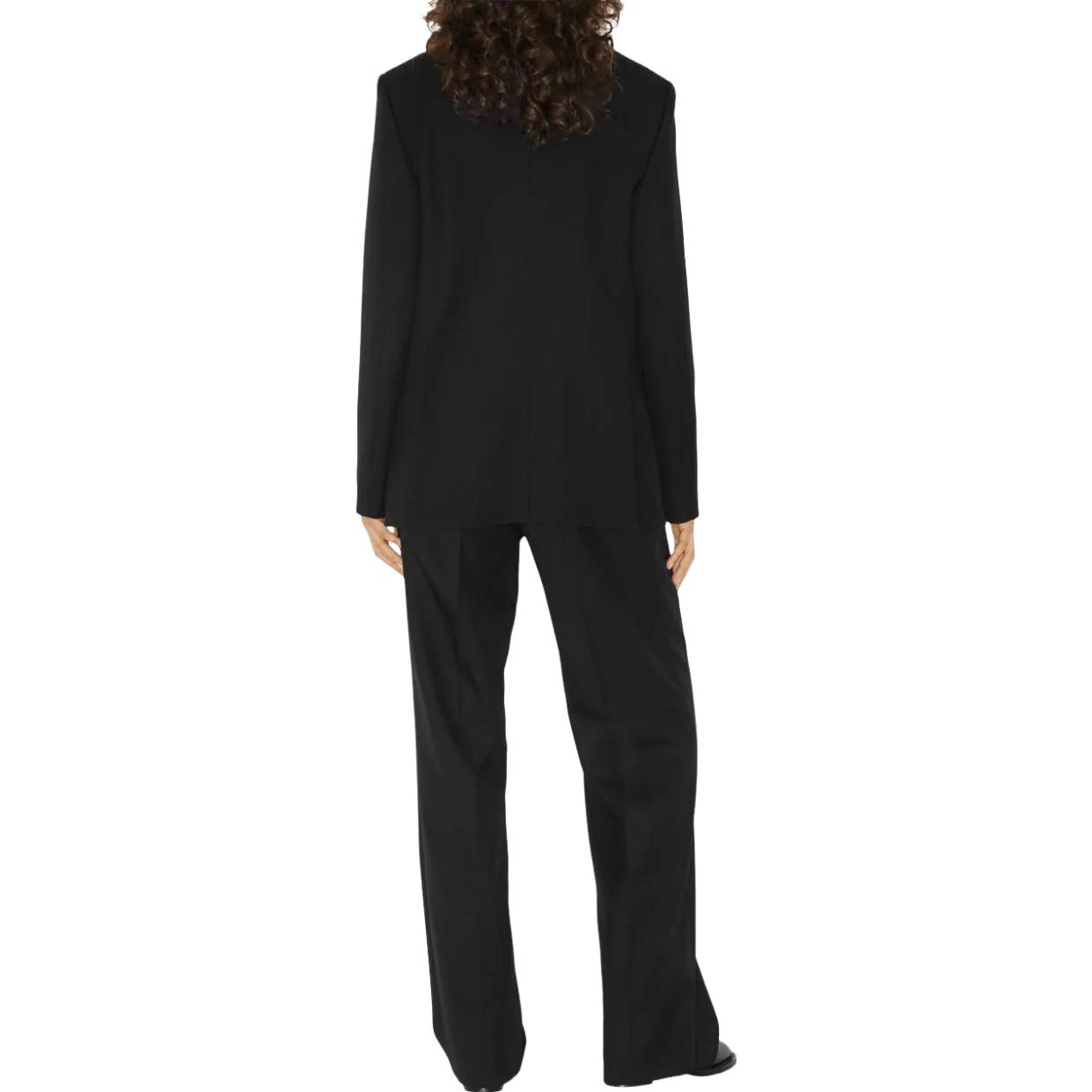 Shop (W) Burberry Blazer Jaket Lengan Panjang Single-Breasted. 80711541