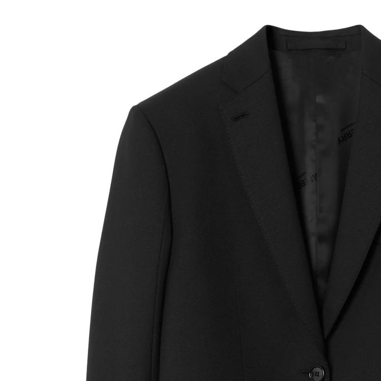 Sizing (W) Burberry Blazer Jaket Lengan Panjang Single-Breasted. 80711541