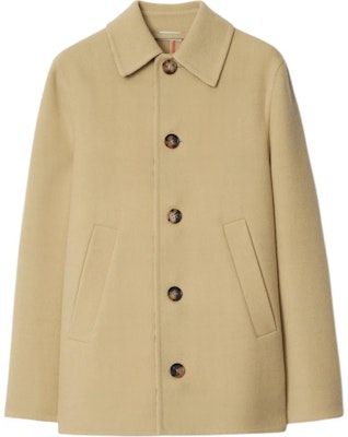 (W) Abrigo Burberry de Lino Beige con Botones y Manga Larga. 80951531 Buy (W) Abrigo Burberry de Lino Beige con Botones y Manga Larga. 80951531