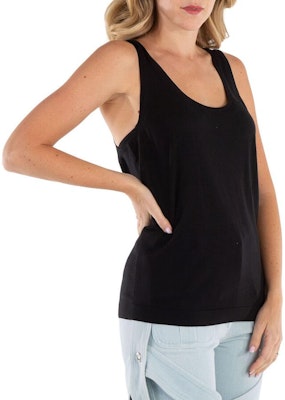 (Women) Burberry Sleeveless Round Neck Tank Top in Black. 40716751 Details for (Women) Burberry Sleeveless Round Neck Tank Top in Black. 40716751