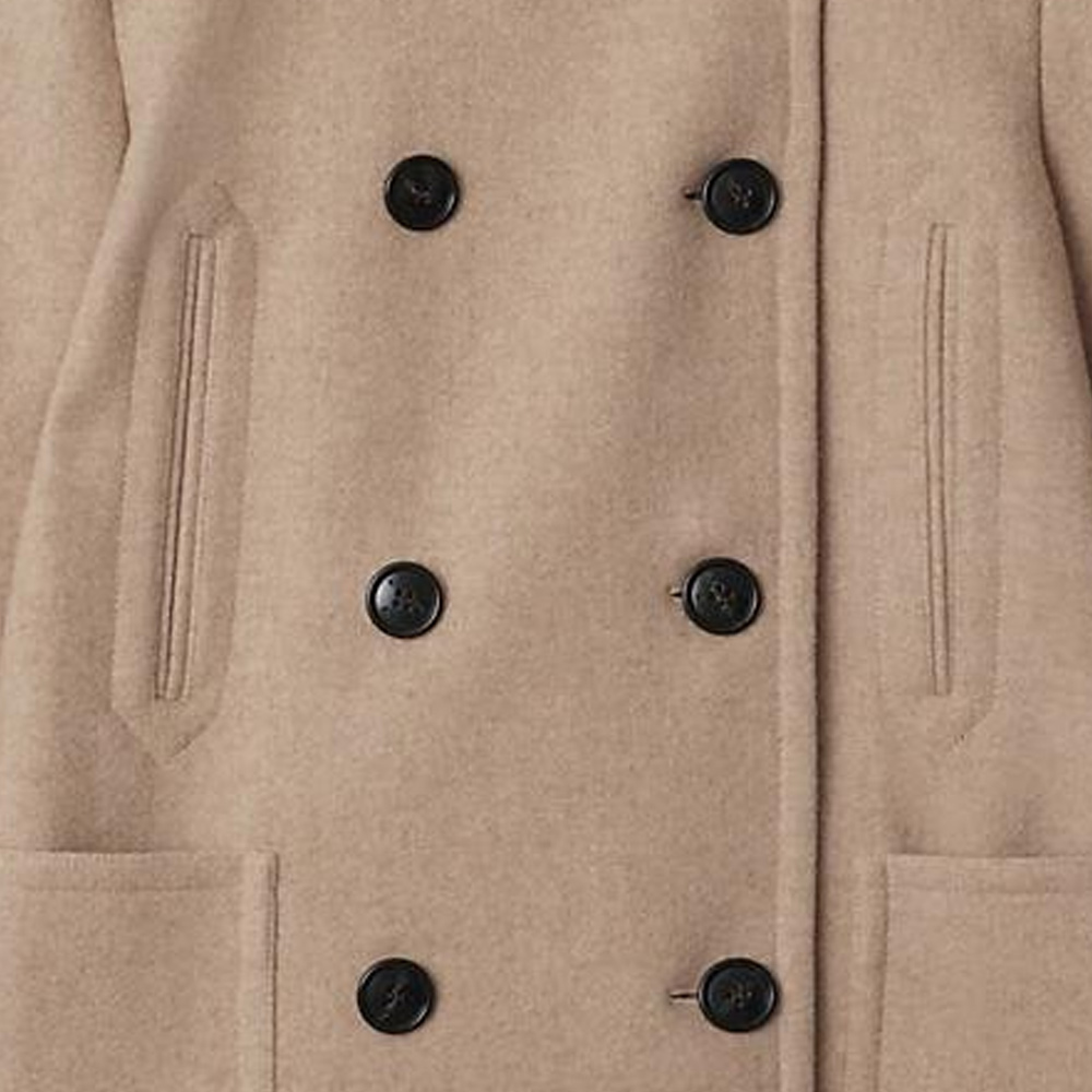 (Women) Burberry  Slim-Fit Double-Breasted Trench Coat Gray Taupe 80911581 圖 4