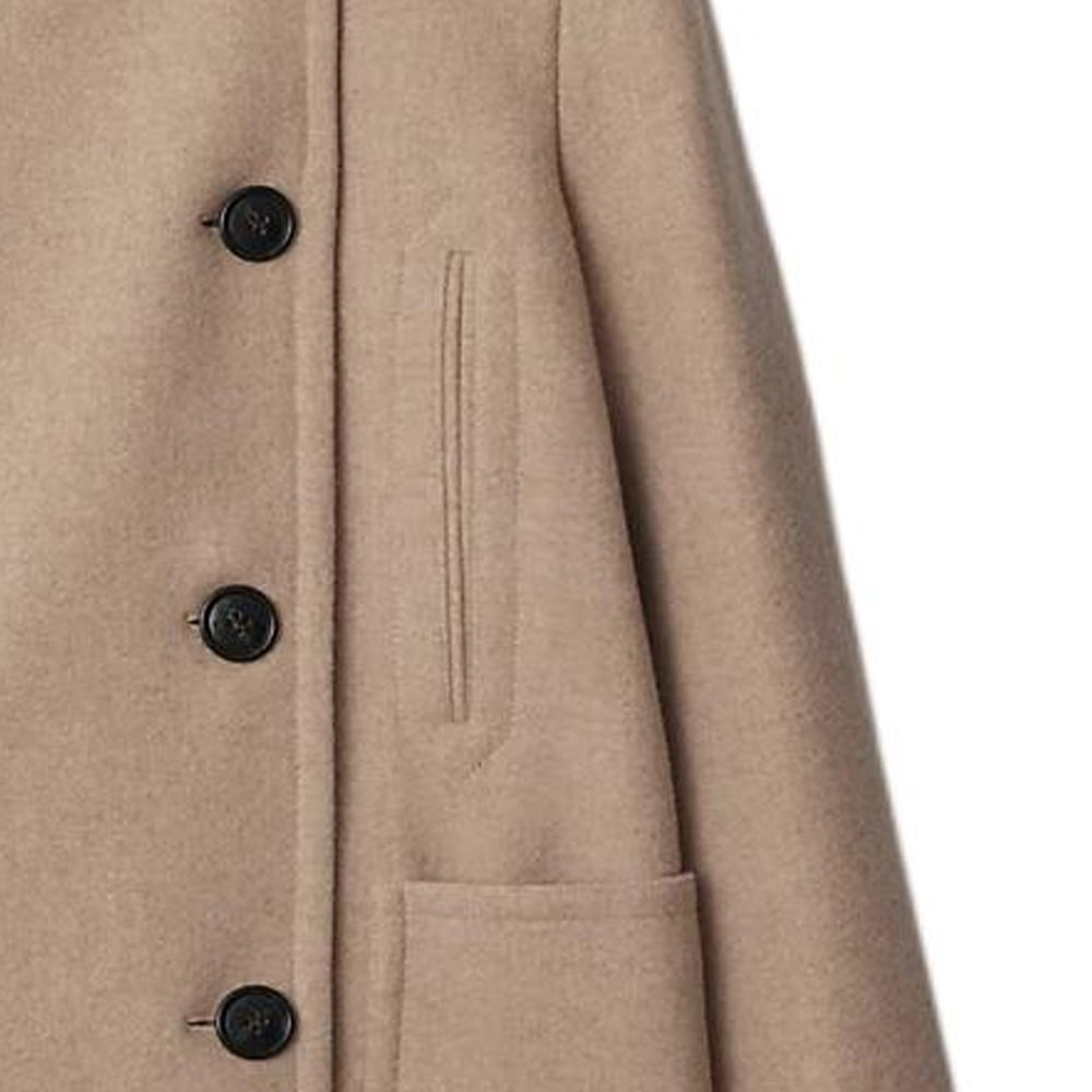 (Women) Burberry  Slim-Fit Double-Breasted Trench Coat Gray Taupe 80911581 圖 5