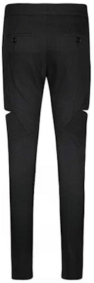 (W) Pantalones Casuales Negros Ajustados Burberry Slim Fit Desgastados 45645501 Lookbook (W) Pantalones Casuales Negros Ajustados Burberry Slim Fit Desgastados 45645501