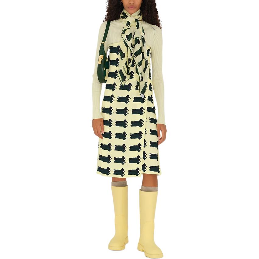 Details for (W) Burberry 修身針織字母印花上衣 - 番石榴色. 80811681