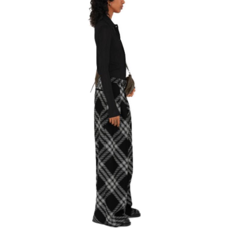 (Women) Burberry  Slim Fit Long Sleeve Shirt Black 80826871 圖 5