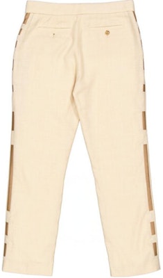 (W) バーバリー スリムフィット ストライプ ジップ カジュアルパンツ ベージュ 80168931 Lookbook (W) バーバリー スリムフィット ストライプ ジップ カジュアルパンツ ベージュ 80168931