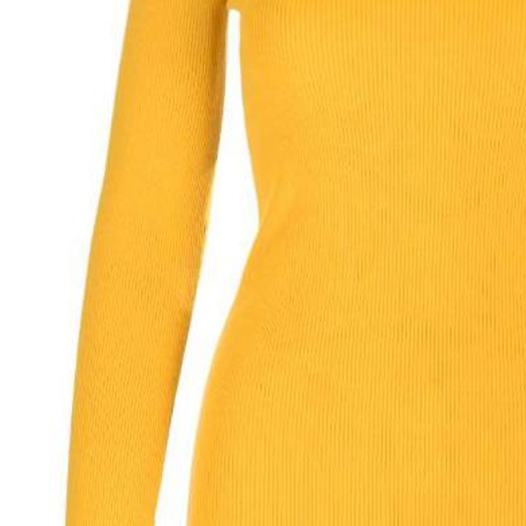 Details for (W) Burberry Slim Fit Kuning Wool Leher Bulat Sweater Ribbed. 8077681