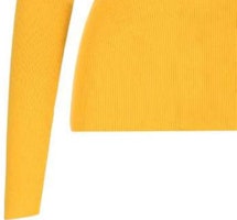 (W) バーバリー スリムフィット イエロー ウールリブ クルーネック セーター. 8077681 Sizing (W) バーバリー スリムフィット イエロー ウールリブ クルーネック セーター. 8077681