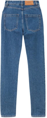 (W) 博柏利修身直筒高腰牛仔裤 蓝色 80669411 Lookbook (W) 博柏利修身直筒高腰牛仔裤 蓝色 80669411