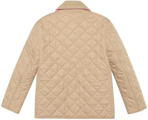 (W) Burberry Jaket Lengan Panjang Single-Breasted Warna Beige Solid. 80545561 Lookbook (W) Burberry Jaket Lengan Panjang Single-Breasted Warna Beige Solid. 80545561