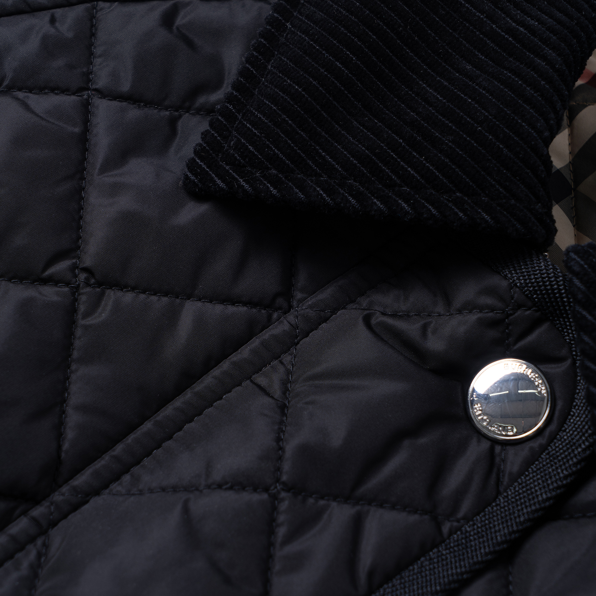 (Women) Burberry  Solid Black Single-Breasted Long Sleeve Jacket Coat. 80718431 圖 7