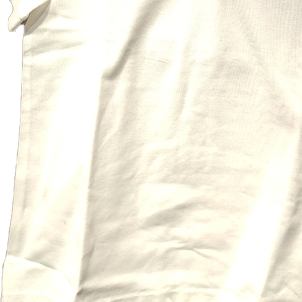 (Women) Burberry  Solid Color Button Straight-Cut Short-Sleeve Polo Shirt White 80669001 圖 5