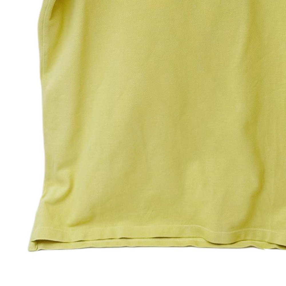 (Women) Burberry  Solid Color Buttoned Short Sleeve Polo Shirt Yellow 40051711 圖 4