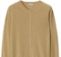 Details for (Women) Burberry Solid Color Cashmere Cardigan Long Sleeve - Khaki. 80963361