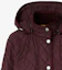 Details for (W) Burberry Jaket Kasual Single-Breasted Warna Burgundy Gelap 80776621