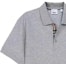Shop (W) Burberry Polo Casual Corte Recto Color Sólido - Gris. 8066901