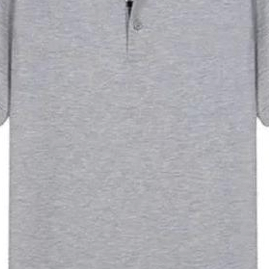 Purchase (W) Burberry Polo Casual Corte Recto Color Sólido - Gris. 8066901