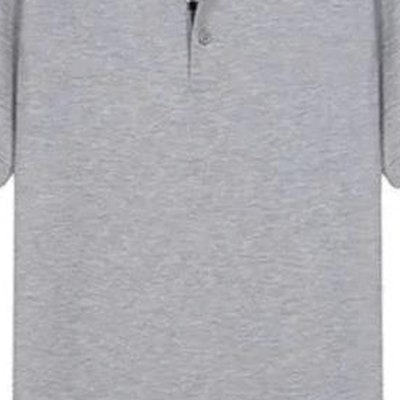 (W) Burberry Polo Casual Corte Recto Color Sólido - Gris. 8066901 Purchase (W) Burberry Polo Casual Corte Recto Color Sólido - Gris. 8066901