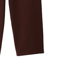 Purchase (Women) Burberry Solid Color Drawstring Knit Jogger Sweatpants Maroon Red. 80777011