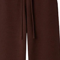 Sizing (Women) Burberry Solid Color Drawstring Knit Jogger Sweatpants Maroon Red. 80777011