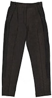 (Women) Burberry Solid Color Elastic Casual Pants Black. 45642741 (Women) Burberry Solid Color Elastic Casual Pants Black. 45642741