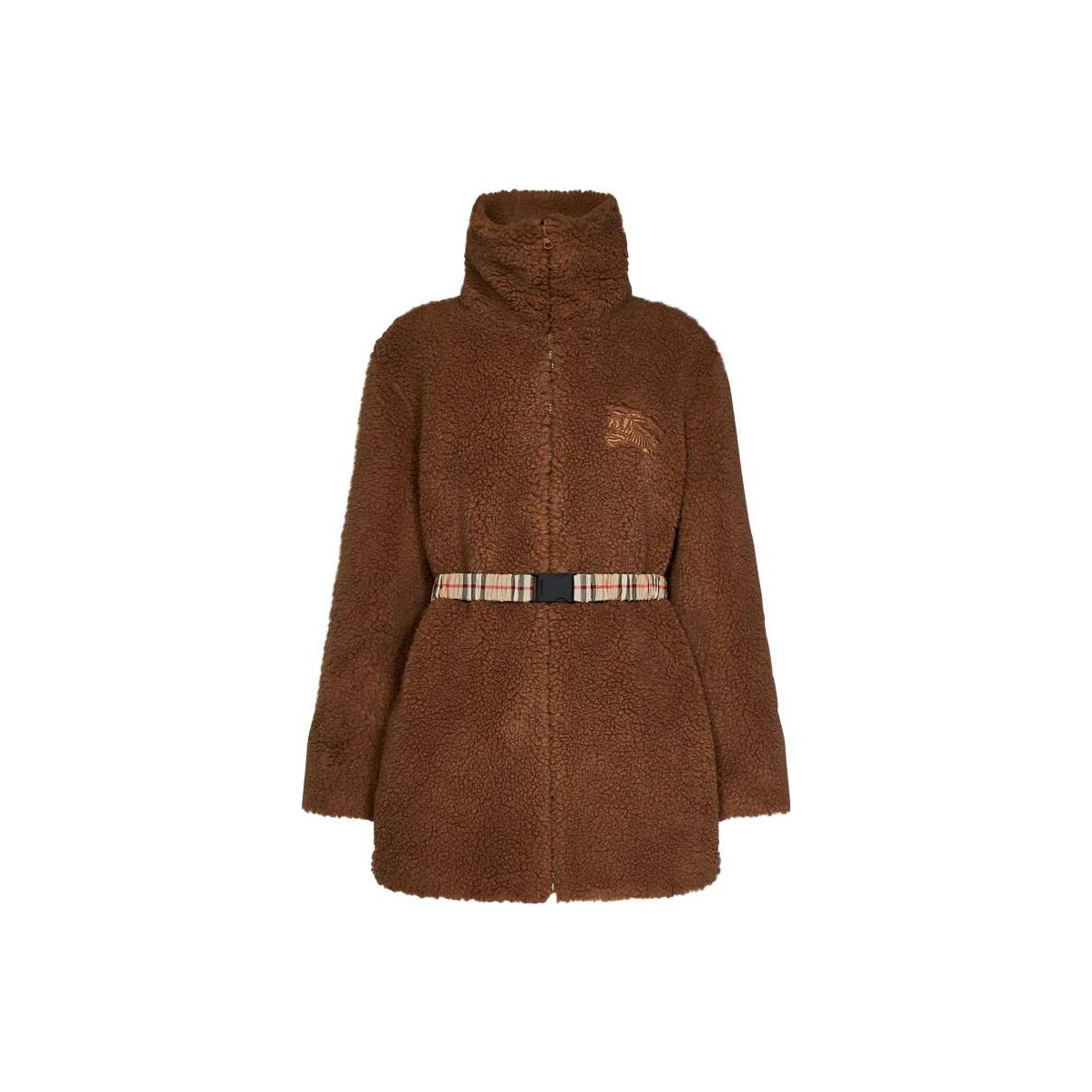 (Women) Burberry  Solid Color H-Line Coat in Camel. 80726851