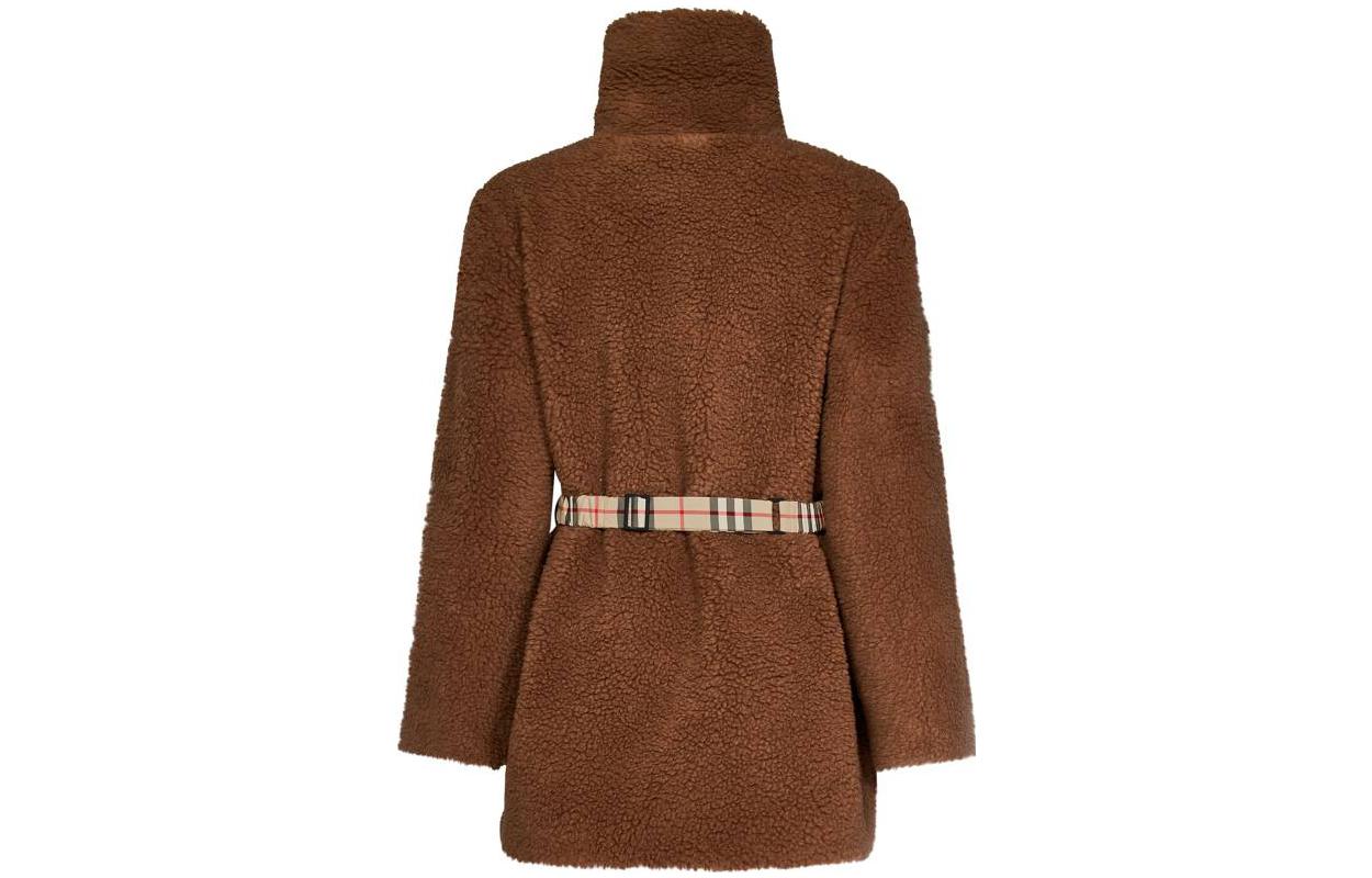 (Women) Burberry  Solid Color H-Line Coat in Camel. 80726851 圖 3