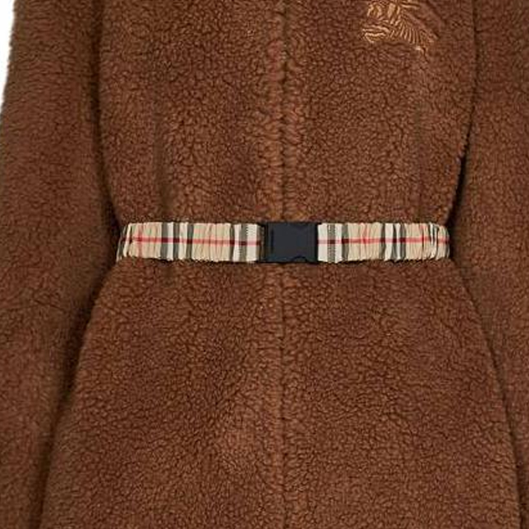 (Women) Burberry  Solid Color H-Line Coat in Camel. 80726851 圖 7
