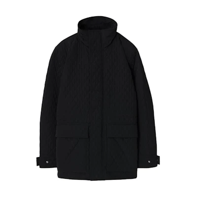 (Women) Burberry Solid Color Hooded Loose Fit Jacket Black 80938761