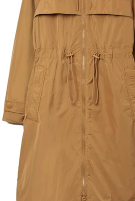 (W) Burberry 純色連帽風衣外套 - 駝色米色 80707621 Shop (W) Burberry 純色連帽風衣外套 - 駝色米色 80707621