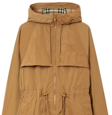 (W) Burberry 純色連帽風衣外套 - 駝色米色 80707621 Sizing (W) Burberry 純色連帽風衣外套 - 駝色米色 80707621