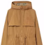 Sizing (W) Burberry 純色連帽風衣外套 - 駝色米色 80707621