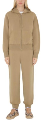 (W) バーバリー 無地 フード付きジップアップジャケット ベージュ 80944461 Lookbook (W) バーバリー 無地 フード付きジップアップジャケット ベージュ 80944461