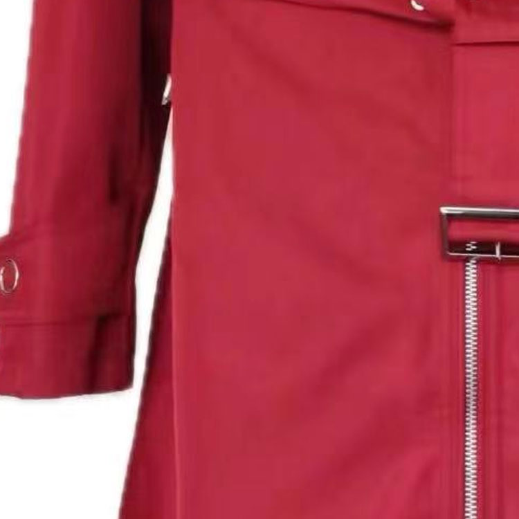 (Women) Burberry  Solid Color Hooded Zip Casual Long Sleeve Trench Coat 80613911 圖 7