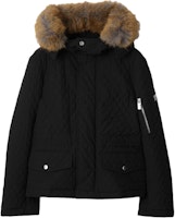 (Women) Burberry Solid Color Hoodie Zip Jacket Black 80952331 (Women) Burberry Solid Color Hoodie Zip Jacket Black 80952331