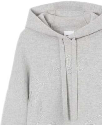 (Women) Burberry Solid Color Letter Print Pullover Sweatshirt Gray. 80715431 Details for (Women) Burberry Solid Color Letter Print Pullover Sweatshirt Gray. 80715431