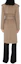 Purchase (Women) Burberry Solid Color Long Sleeve Belted Cuban Collar Coat Camel. 80938441