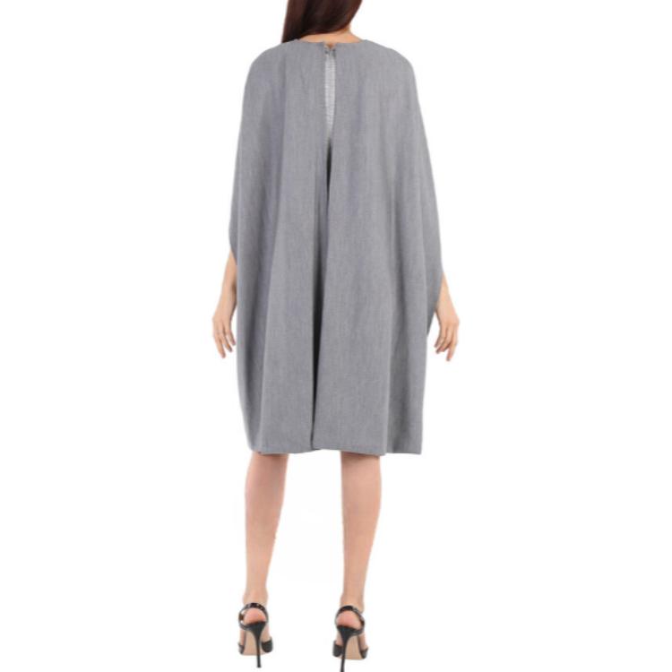 (Women) Burberry  Solid Color Loose Cape-Style Sleeveless Short Dress. 45642901 圖 5