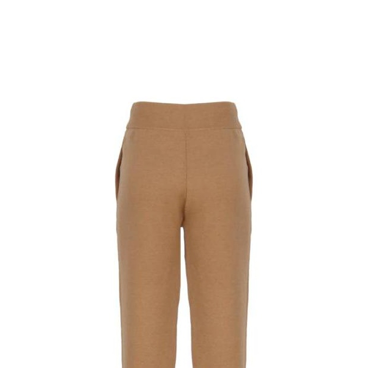 (Women) Burberry  Solid Color Tapered Casual Pants Brown. 80793711 圖 5