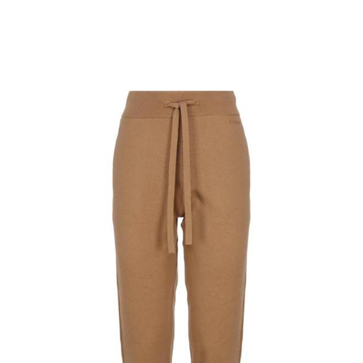 (Women) Burberry  Solid Color Tapered Casual Pants Brown. 80793711 圖 6