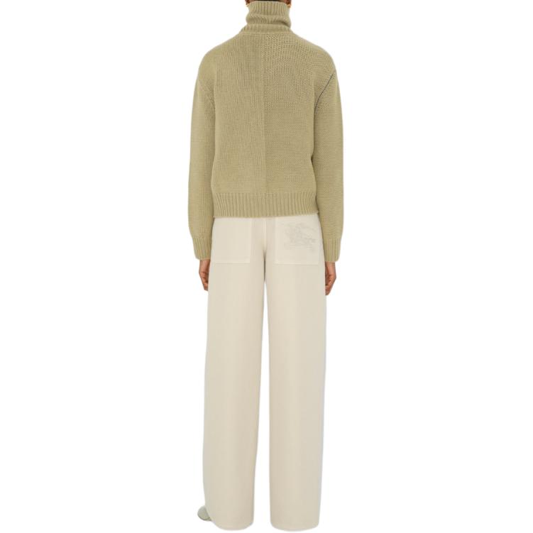 (Women) Burberry  Solid Color Turtleneck Sweater Brown 80963381 圖 4